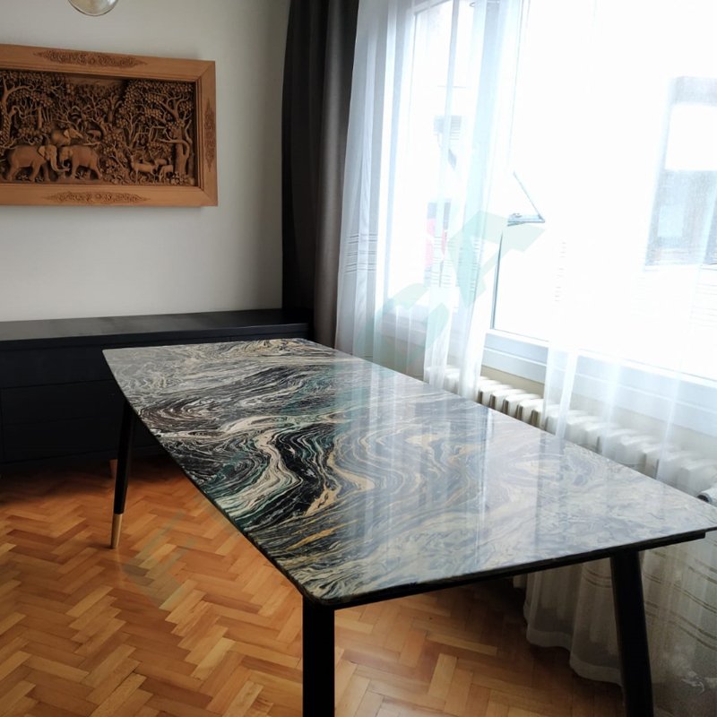 Nero Picasso Dining Table 65